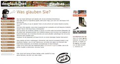Desktop Screenshot of desglaubi.net