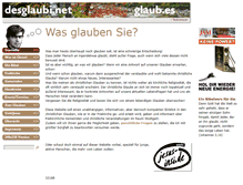 Tablet Screenshot of desglaubi.net